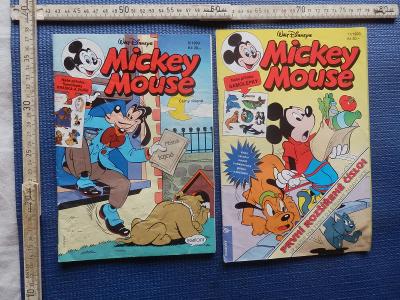2 x Walt Dineys / Mickey Mouse 5 + 11 / 1993