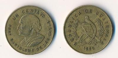 Guatemala 1 centavo 1985
