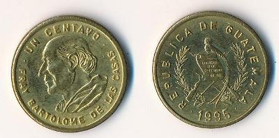 Guatemala 1 centavo 1995