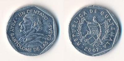 Guatemala 1 centavo 2007