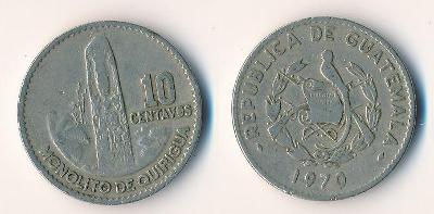 Guatemala 10 centavos 1970