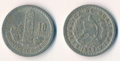 Guatemala 10 centavos 1977