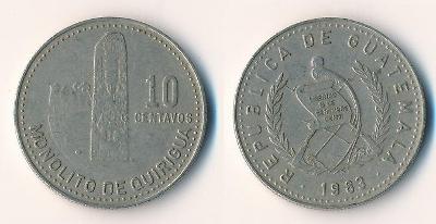 Guatemala 10 centavos 1983