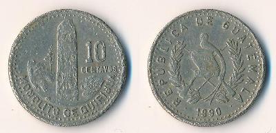 Guatemala 10 centavos 1990