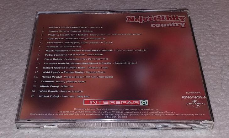 CD Největší hity country