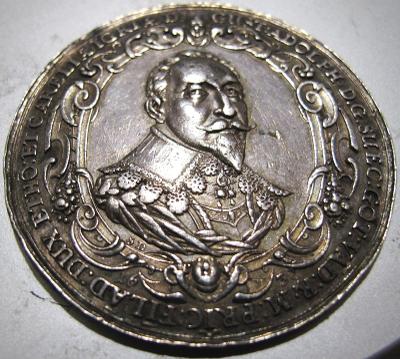 Tolarová Medaile Gustaf Adolf 1632 Vzácná