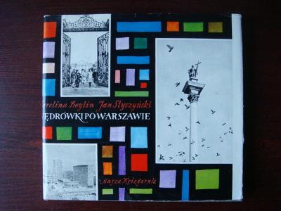Kniha; knížka; WARSZAWA; Beylin;1970; Varšava; Polsko