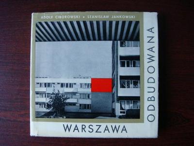 Kniha; knížka; WARSZAWA; Ciborowski;1963; Varšava; Polsko