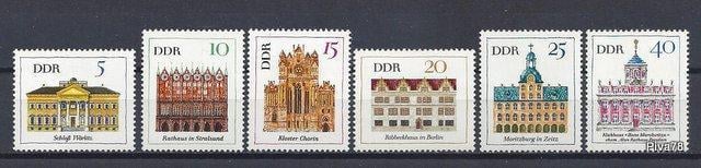 DDR 1967, významné stavby, Mi. 1245/0, 3€