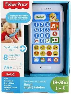 Nerozbalený dětský mobil Fisher Price Emoji v češtině