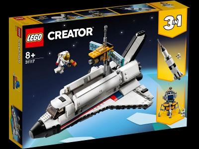 Nerozbalené LEGO Creator 3v1 31117 Vesmírné dobrodružství
