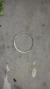 nový hliníkový těsnící Al-podložka(kroužek)○15×20mm
