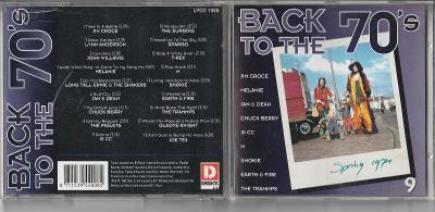 CD - BACK  TO THE 70's volume 9 (1992) TOP akce sleva