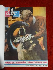 ABC ročník 16 (1971-72) - kniha s déčky pro sběratele z 3ks + speciály