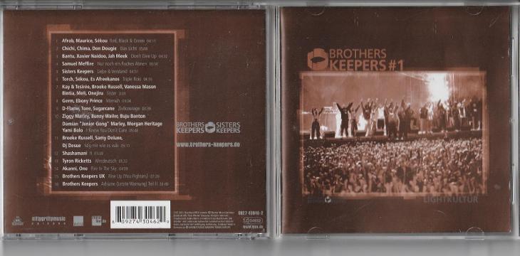 CD - Brothers Keepers #1* – Lightkultur (2001) TOP akce sleva