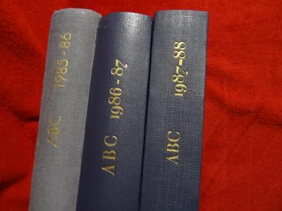 ABC ročník 30-31-32 (1985-88) - sada 3 knih na čtení - levně