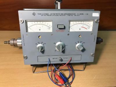 Rohde & Schwarz NAU - UHF wattmetr BN 26124 + manuál