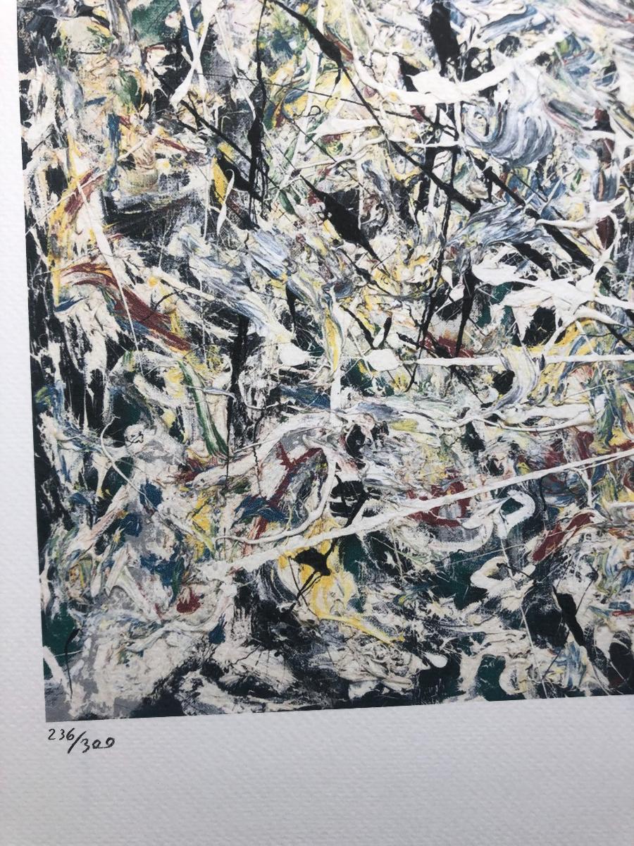 JACKSON POLLOCK!Certifikace,číslováno,signace!!! - Výtvarné umění