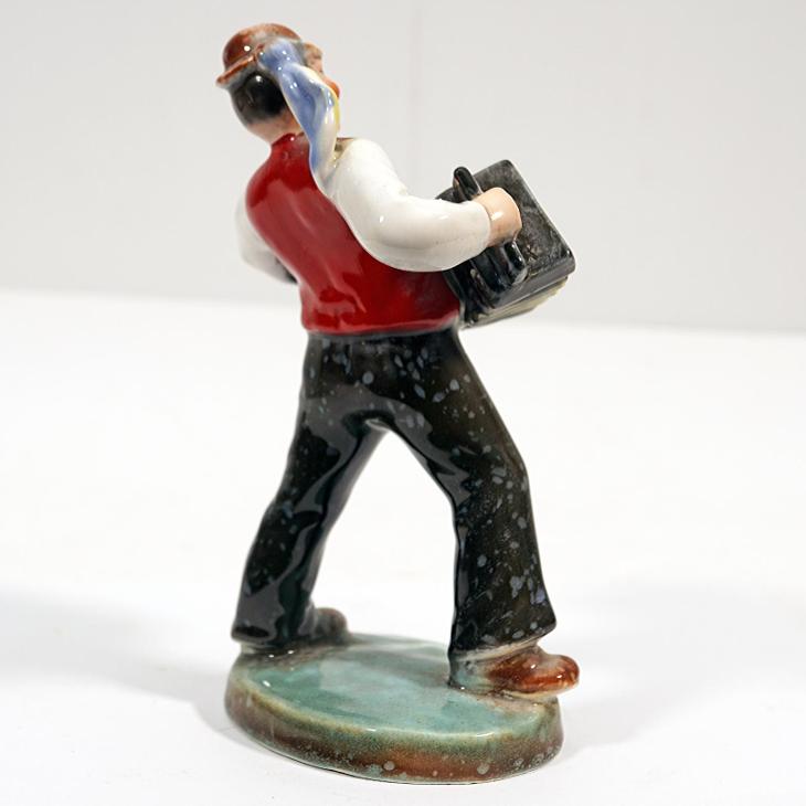 Harmonikář - Ditmar Urbach ▒ - Starožitný figurální porcelán a porcelánové figurky