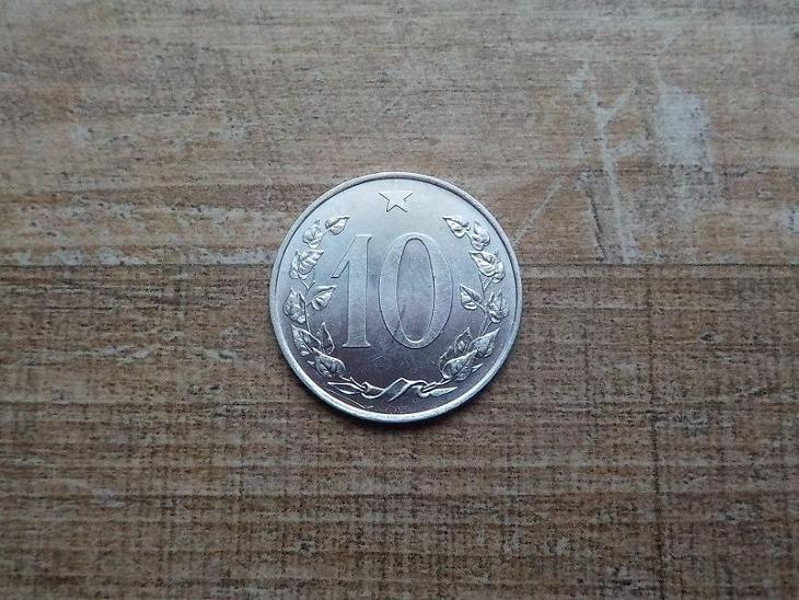 10 haléřů 1953 vzácnější a  luxusní RL - Numismatika Česko