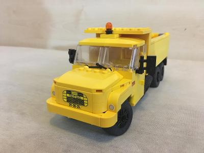 LEGO Tatra 148 sklápěč žlutý, MOC