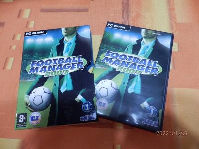 PC hra - Football  Manager 2007  pěkný stav vše  jedna cena 