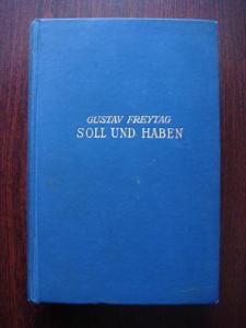 Kniha; knížka; SOLL UND HABEN; Freytag; román