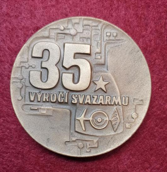 Medaile 35. výročí Svazarmu - Medaile
