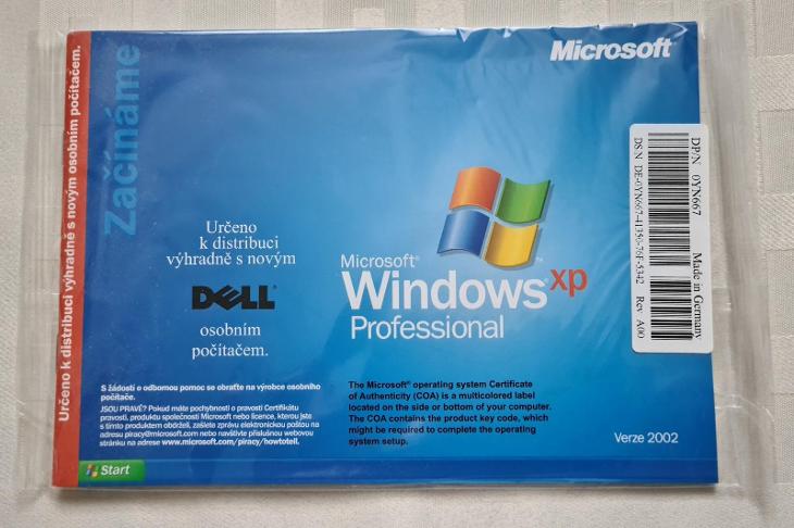 Microsoft Windows XP Professional CZ