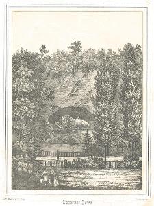 Luzern, Medau, litografie, (1850)