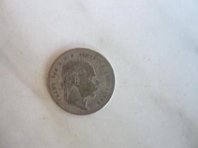 stříbrná mince 20 Krejcar 1868