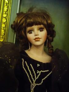 Sběratelská panenka umělecká, 62 cm