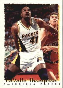LaSALLE THOMPSON @ INDIANA PACERS @ 1994-95 Topps NBA