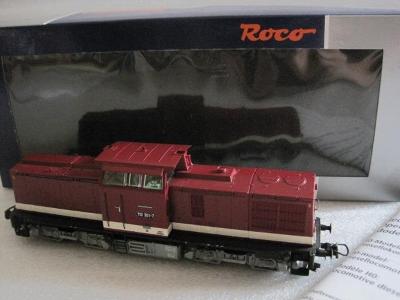 h0 dieselová lokomotiva ROCO 73760+originál krabička       