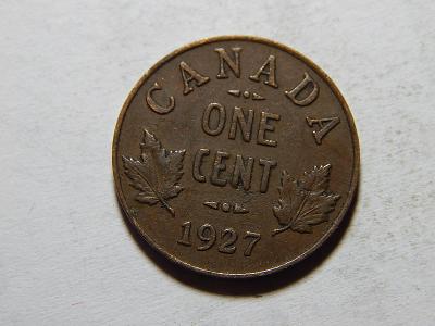 Kanada 1 Cent 1927 XF č35164