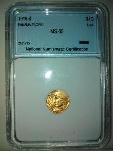 1$ USA 1915 s, Panama - Pacifik Exposition, RR, vzácná !!! 