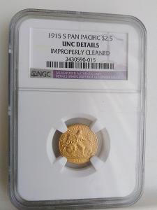 2, 1/2$ USA Panama - Pacifik Exposition, 1915r