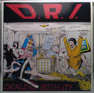 D.R.I. – Dealing With It! 1985 USA press Vinyl LP