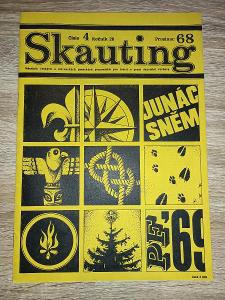 časopis - SKAUTING - ročník 26 číslo 4 rok 1968 