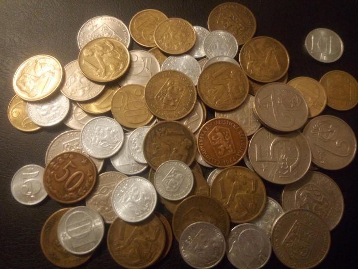 Staré mince 64 ks 1963-1992 (žádná se neopakuje) - Numismatika Česko