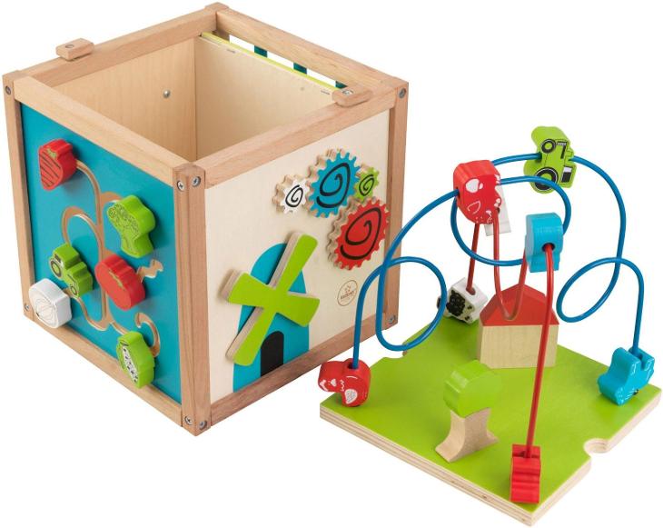 5F20 KIDKRAFT DĚTSKÁ HRAČKA - ACTIVITY BOX *534267* KA21/16 - Vzdělávací, kreativní hračky pro děti