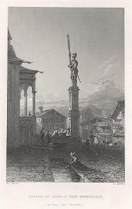 Stanz Winkelreid Statue, Virtue, oceloryt 1836
