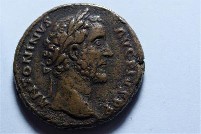 Řím císařství Antoninus Pius AS - TOP stav a patina!