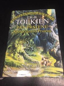 Kniha Tolkien PÁN PRSTENŮ Společenstvo Prstenů