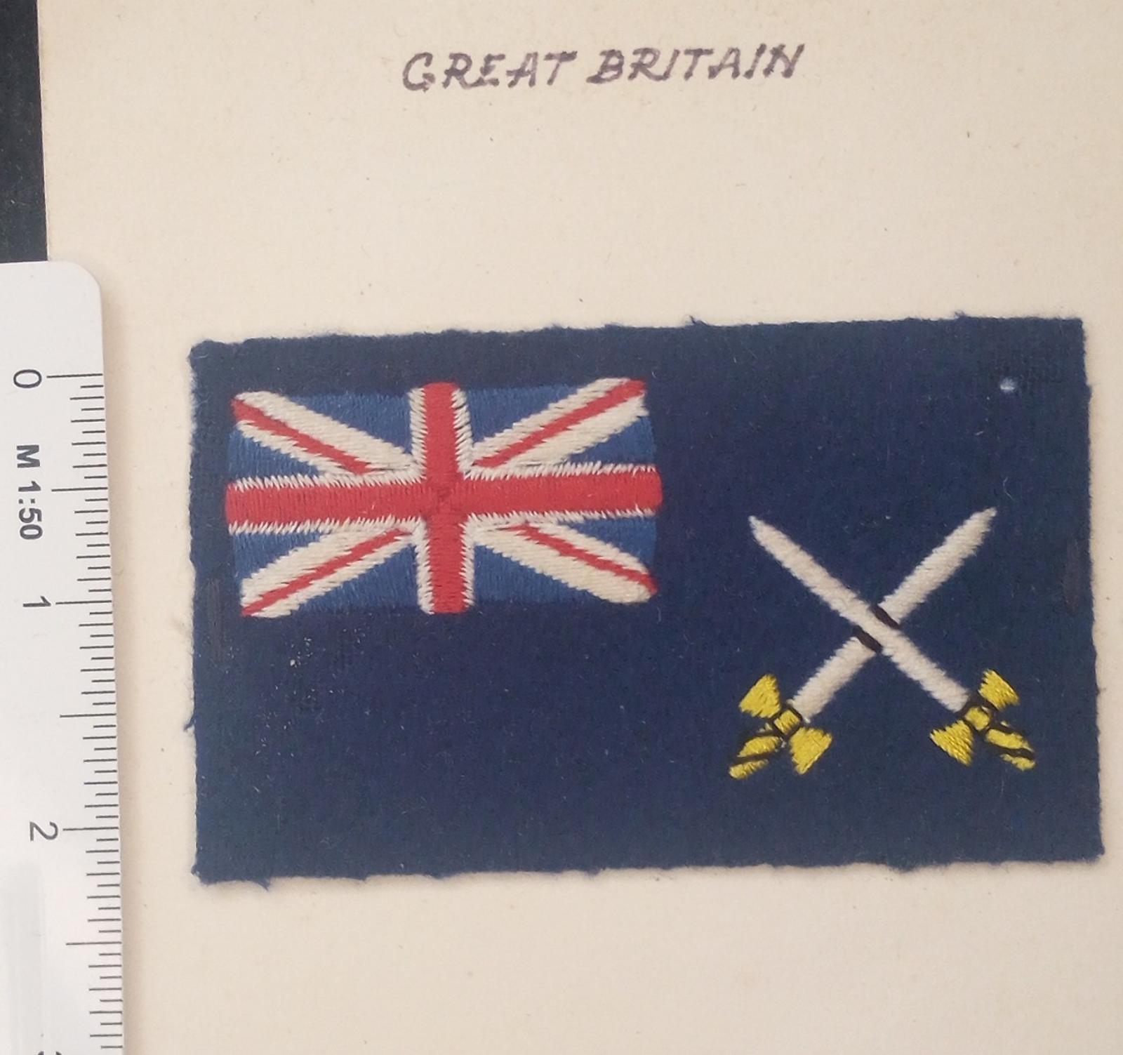nášivka Great Britain 2 - Sběratelství