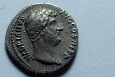 Řím císařství Hadrianus ( 117-138) denár AG travel series! RR!!! TOP!