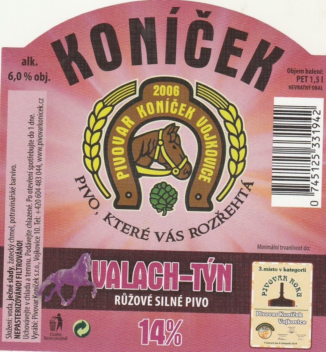 Vojkovice - Pivní etikety