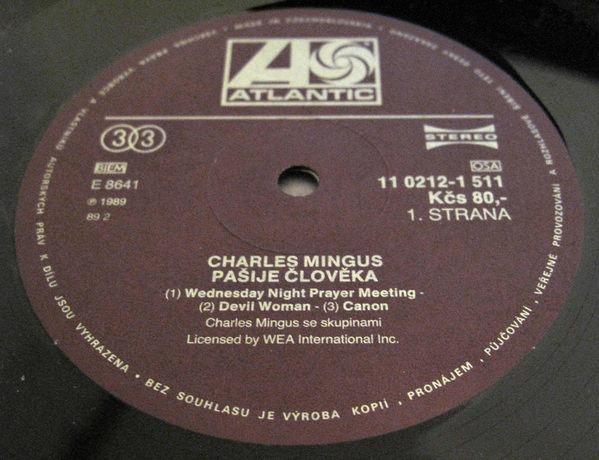 LP Charles Mingus – Pašije Člověka (LP Nové nehrané)