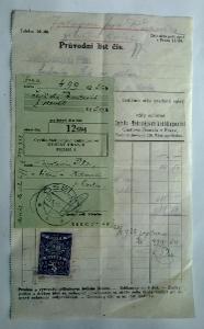 Účet, 1938, Oselce, České Budějovice, Řesanice