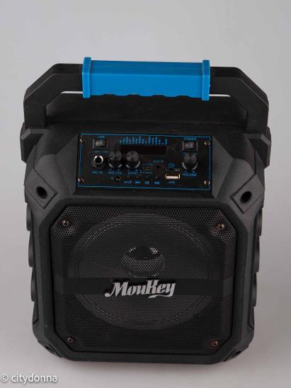 Moukey Bluetooth Karaoke reproduktor - 6,5'', přenosné/ Od 1Kč 